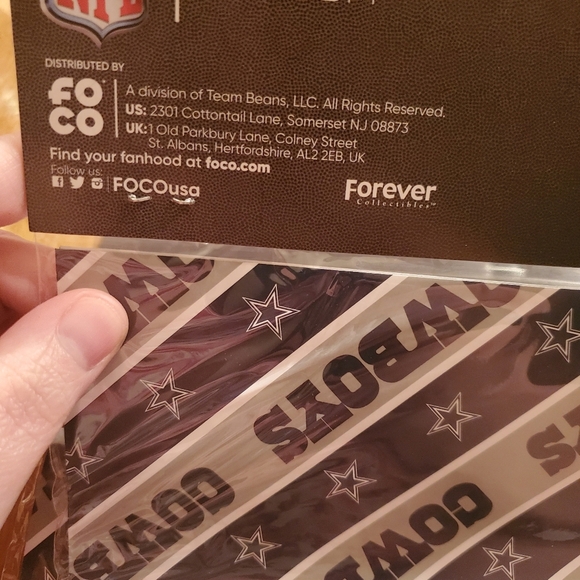 Dallas Cowboys Official 3 Pack 20"x30" Gift Wrap - Picture 5 of 5